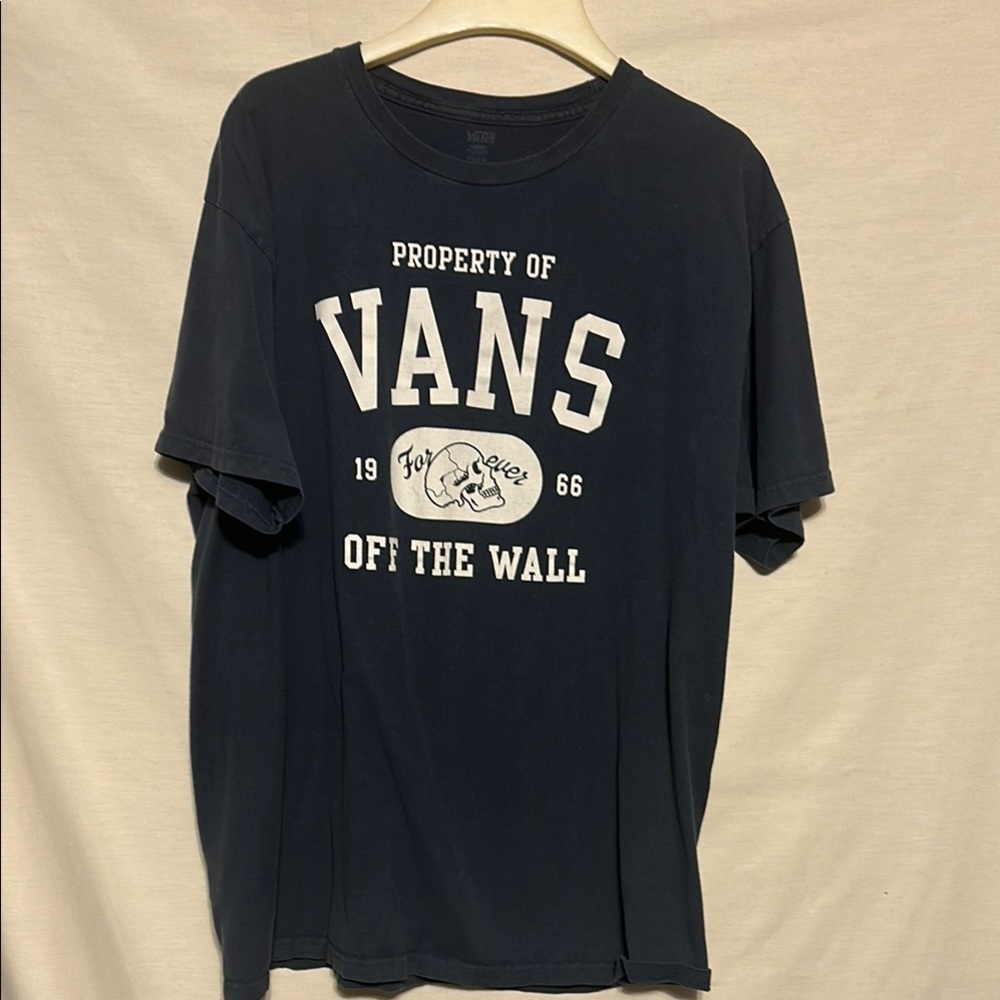 Vans Men's Navy Graphic T-Shirt
